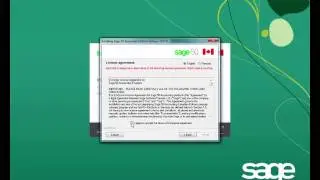 Sage 50 Accounting - Canadian Edition: Silent download and Installation