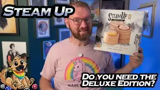 Steam Up Board Game: A feast for the eyes and your brain?