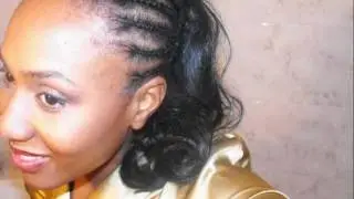 Un a&ntilde;o  con el pelo natural