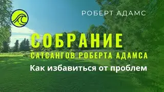 Собрание сатсангов Роберта Адамса✨️ 213. Как избавиться от проблем