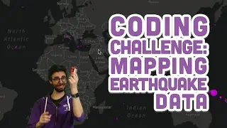 Coding Challenge #57: Mapping Earthquake Data