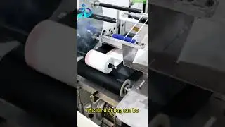 Draw tape overlap bag making machine