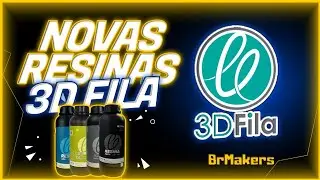 Impress&atilde;o 3D | Novas Resinas 3dFila | A lav&aacute;vel em AGUA fica pro pr&oacute;ximo