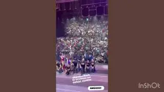 Karol Sevilla en su segunda función del musical de mentiras😍