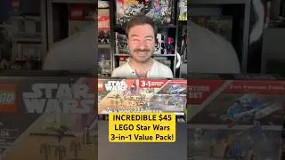 INCREDIBLE $45 LEGO Star Wars 3-in-1 Value Pack! 💰