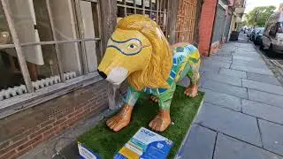 Gloucester Museum & 'Lion at Large'!