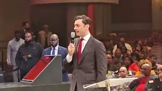 Jon Ossoff Speaks At New Birth For Martin Luther King Service,  Vote! #Jon Ossoff #vote #senator 