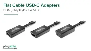 Plugable&rsquo;s New Flexible, Durable, and Portable USB-C Adapters