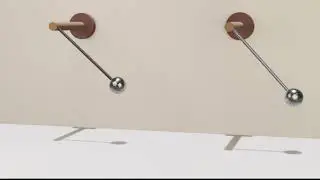 Uncoupled pendulum animation