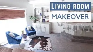 LIVING ROOM MAKEOVER 🛋️ Easy, low cost decor DiY ideas!