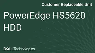Dell PowerEdge HS5620: Remove/Install Rear HDD Bay