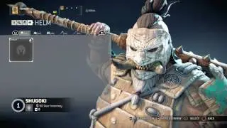 For Honor - Shugoki Customization QUICK LOOK THROUGH - Appearances/Abilities/Feats