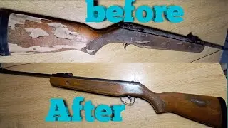 Air Gun Restoration Before After Gun Restoration