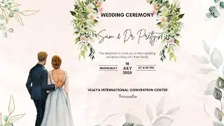 SAM 💕 DR.PRETTY  || WEDDING CEREMONY