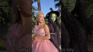 Wicked Cosplay #cosplay #wicked #glinda #elphaba #wickedmusical #wickedmovie