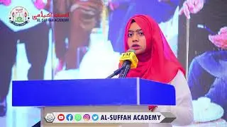Alishba Anjum | Delivers Inspiring English Speech | Grand Milaad 2024 – Al Suffah Academy