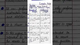 Difference between Analytical  & Difference Engine #analytical #difference #engine #charlesbabbage