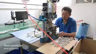 plastic assembly line