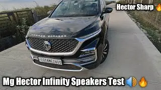 Mg Hector Infinity Speakers Quality Next level 😍🔥