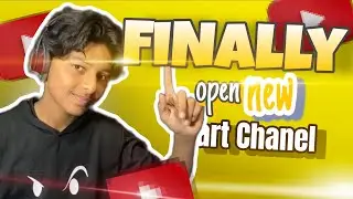 Finally I create new art Chanel |mera new art Chanel | (first video)(vlog)