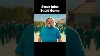 Minecraft Steve joins Squid Game