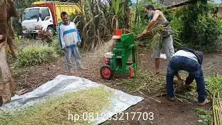Mesin cacah rumput/chopper multi fungsi super cepat dan halus