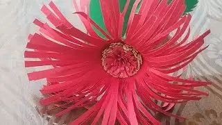 paper cutting sun flower🌻@youtube#craft