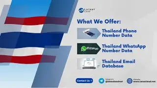 Thailand Phone Number List | Thailand WhatsApp Number Data | Latest Lead
