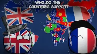 WHO DO THE COUNTRIES SUPPORT? UK or France?  Alternative Mapping P36