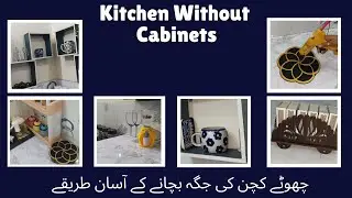 Kitchen Deep Cleaning and Organizing | Small  Kitchen without Cabinets | Home and Motivation
