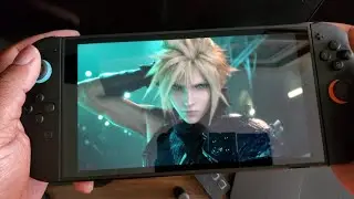FINAL FANTASY VII REMAKE INTERGRADE in Portable Mode [Nintendo Switch 2] 
