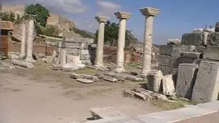 Bas&iacute;lica de San Juan de &Eacute;feso , Turquia, 8 de octubre de 2010