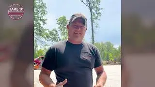 Jake's Property Services | Commercial Parking Lot | July 2024 Limestone prep work and paving prep