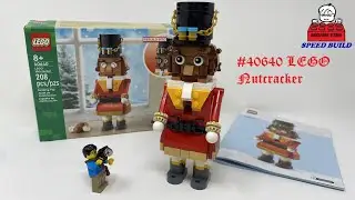LEGO #40640 LEGO Nutcracker Speed Build and Review