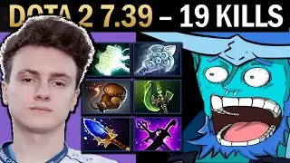 Storm Spirit Gameplay with Parasma and 19 Kills - Road to Dota 2 7.40
