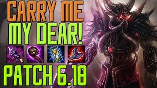 ◄ Carry me, my Dear! ► Patch 6.18 - Normal Game Madness - Kassadin Gameplay [German/HD/S6]