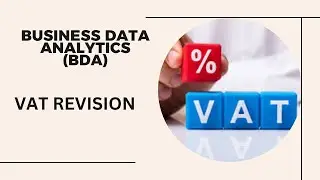 АНАЛИТИКА БИЗНЕС-ДАННЫХ (BDA) ПЕРЕСМОТР НДС