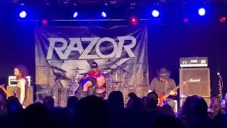 Razor – Explosive Opening With “Cross Me Fool” (Live 2025, Waterloo, ON)