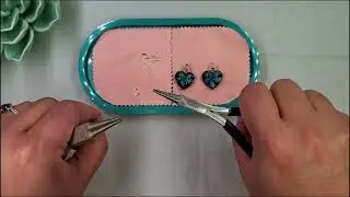 DIY 5-Minute Heart Earrings | Step-by-Step Earring Tutorial | Simple Glass Earrings for Beginners