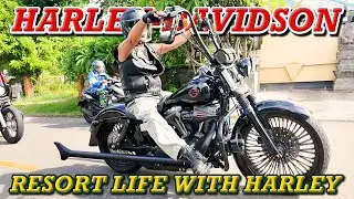 Harley Davidson Team The Ghost West Bali　 Resort Life with Harley in December