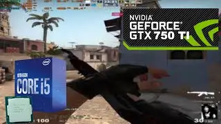 CSGO: I5 10400F + GTX 750TI