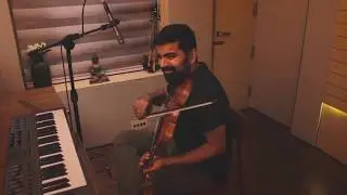 Raga Nattai alapana on violin | Karthick Iyer | Midnight Raga #03