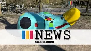 Schulhofskulpturen erwachen zum Leben mit Hightech-Lacken | MALER-TV NEWS