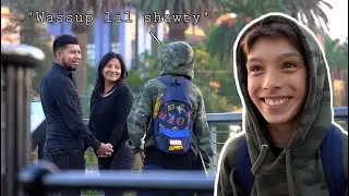 12-летний подросток уводит подружек!