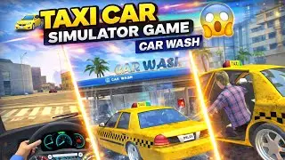 🔥 Taxi Car Game Android | Passenger Pick Drop Challenge