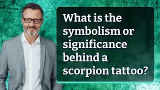 What is the symbolism or significance behind a scorpion tattoo?