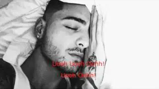 Maluma  Sin Contrato karaoke letra