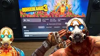 Borderlands 3 on the Steam Deck