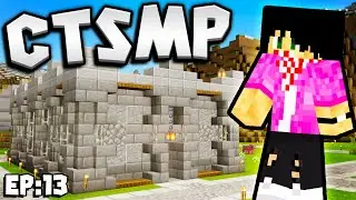 CTSMP|Quarry Storage Building!|Ep:13|Minecraft Bedrock SMP Server
