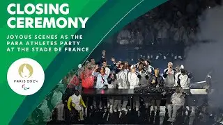 Paris Knows How To Party 🪩✨ | Closing Ceremony | Paris 2024 Paralympic Games